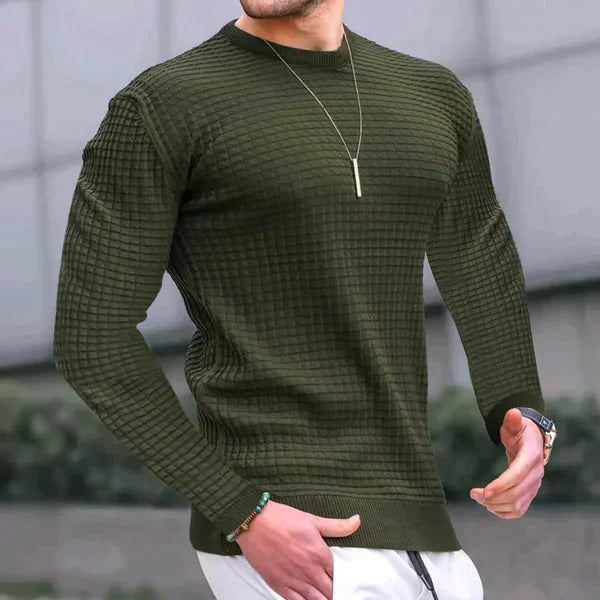 Victus | Jacquard Textured Sweater